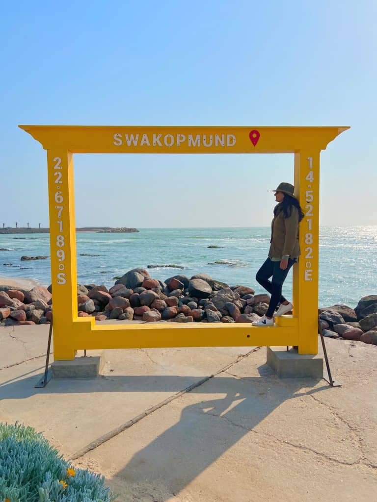 Things to do in Swakopmund: Coastal Tourist Picture Frame