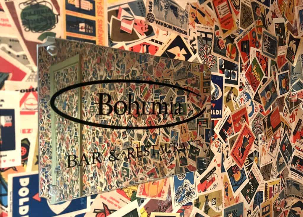 Bohemia Bar & Restaurant sign