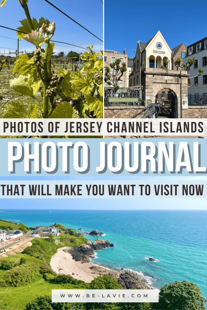 Photo spots in Jersey, Channel Islands Pinterest Pin