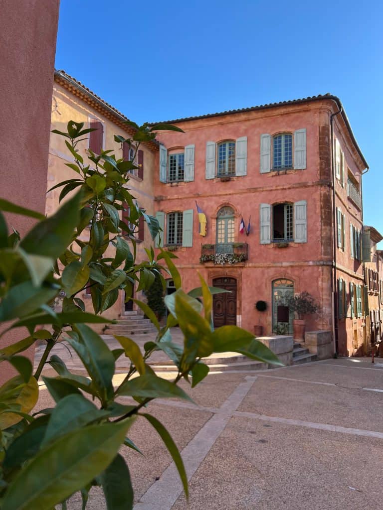 Driving through Provence: Roussillon Town Hall