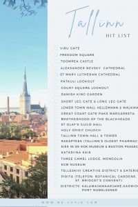 Tallinn Hit List